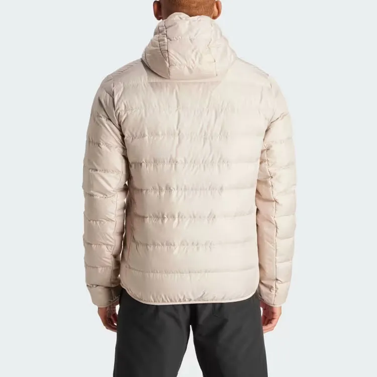 Adidas TERREX MULTI LIGHT DOWN HOODED JACKET Jackets Coats Men's Beige-5