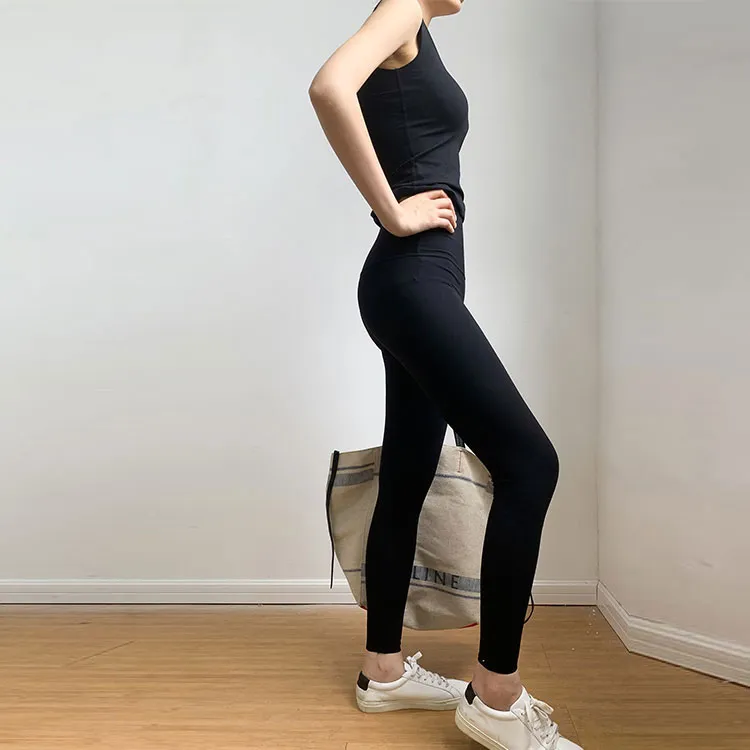 Roselingling Athletic Trousers Women's Elegant Black-1