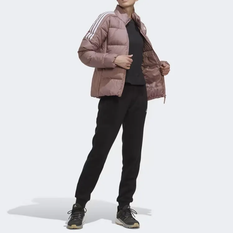 Adidas ESSENTIALS MIDWEIGHT DOWN JACKET Jackets & Coats Women's Purple-6
