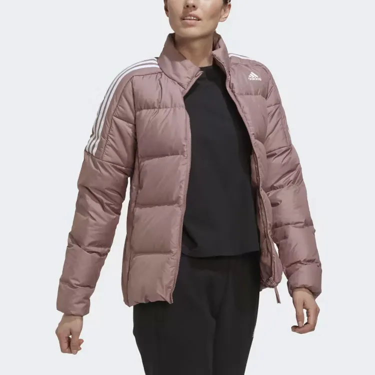 Adidas ESSENTIALS MIDWEIGHT DOWN JACKET Jackets & Coats Women's Purple-3