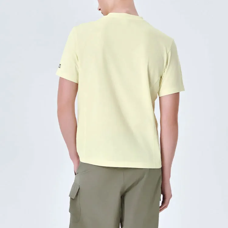 FILA T Shirts Unisex Lemon-3