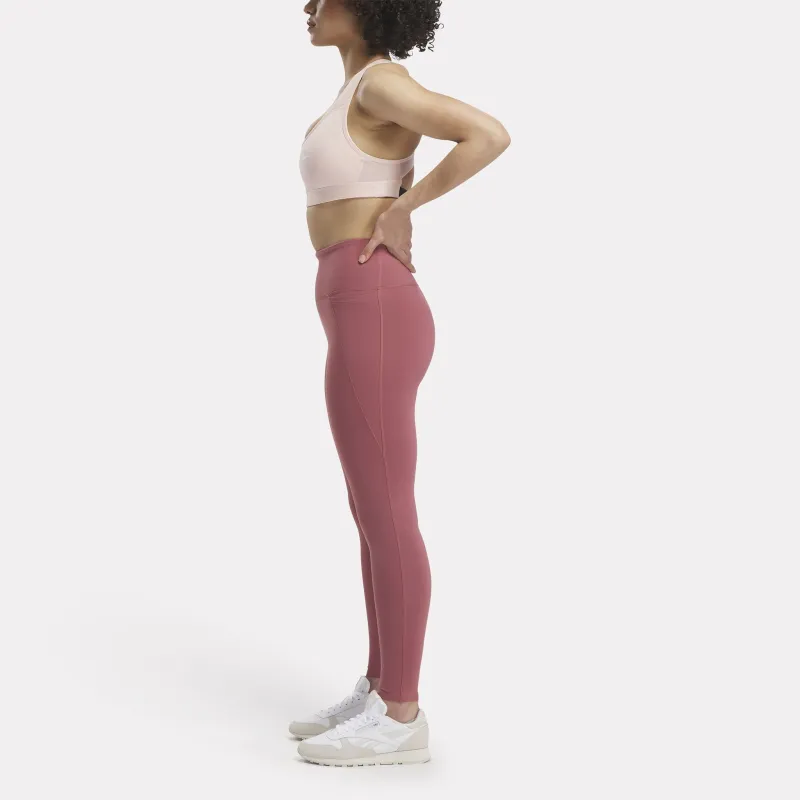 Reebok Lux Vector Racer Sports Bra Sports Underwear Women's Pink-4