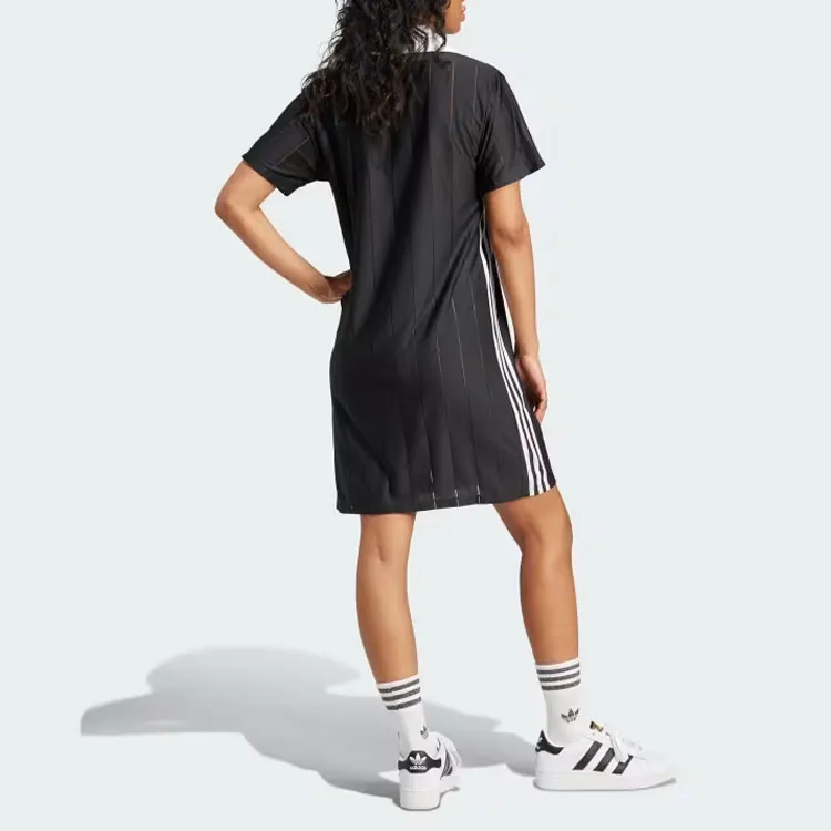 Adidas Originals Adicolor 3 Stripes Pinstripe Dress-3