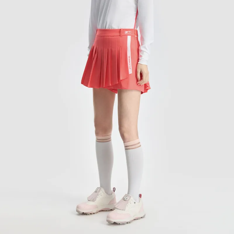 FILA Casual Short Skirts Women's Fluorescent Elysium Red-5