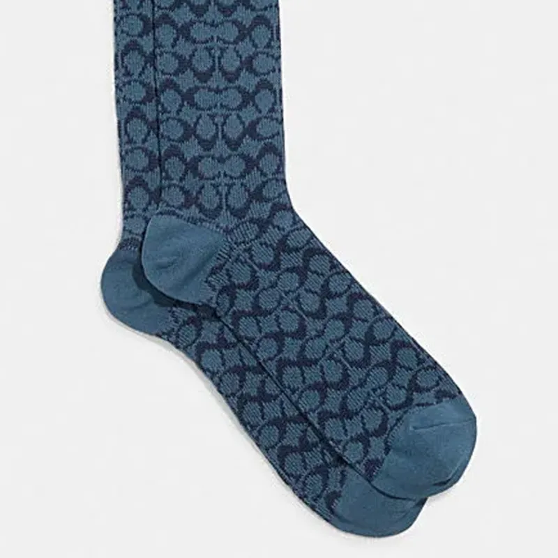 COACH Unisex Knee-high Socks-2