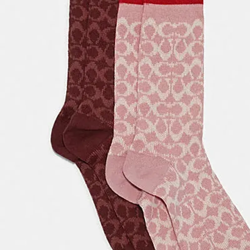 COACH Women's Knee-high Socks-1