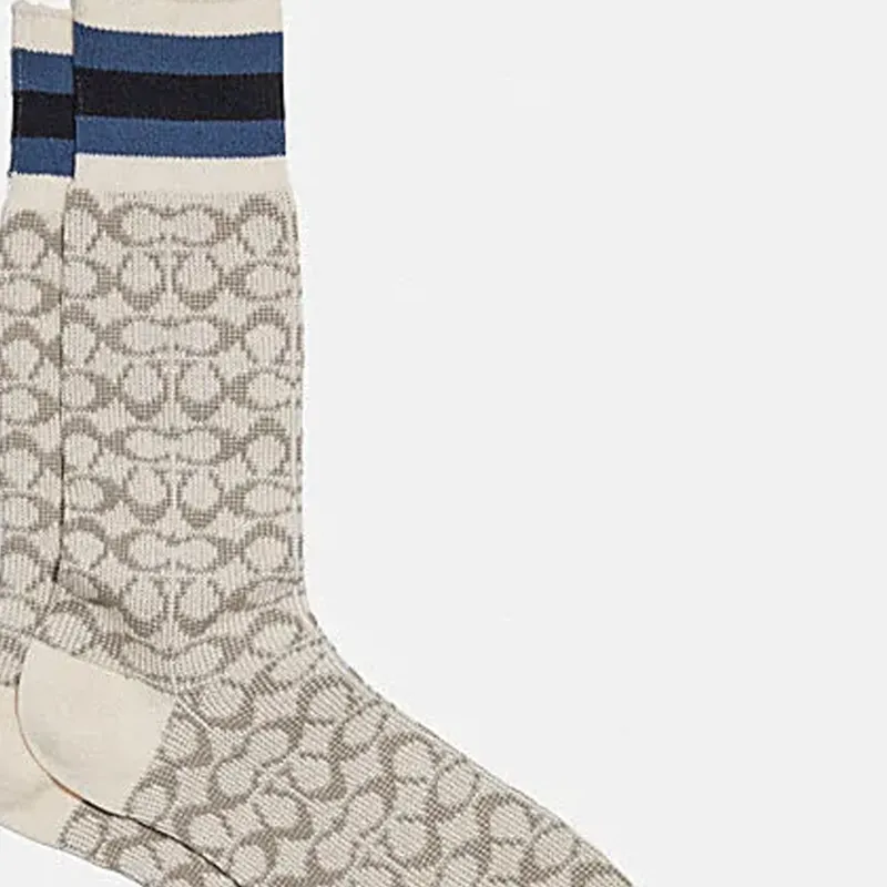 COACH Women's Knee-high Socks-5