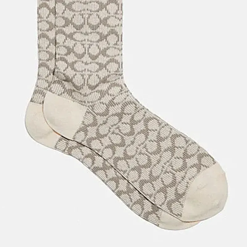 COACH Women's Knee-high Socks-3