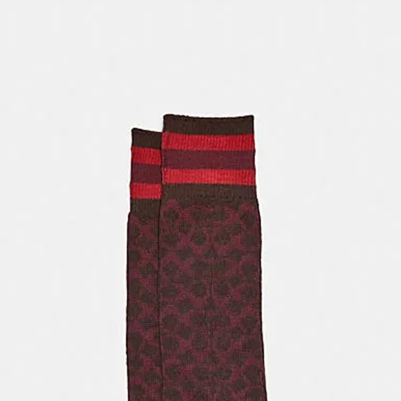 COACH Unisex Knee-high Socks-1