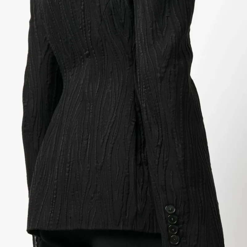 Stella McCartney Jacquard Single breasted Blazer-4