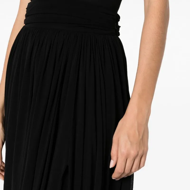PHILOSOPHY DI LORENZO SERAFINI Pleated Puffball Midi Skirt-3