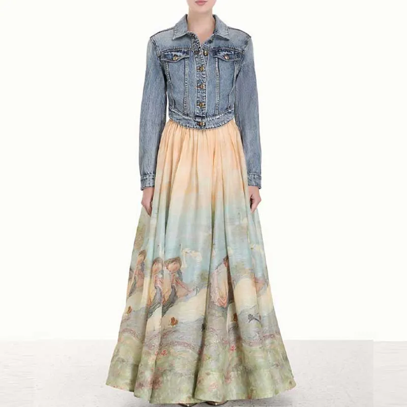 Zimmermann Denim Jackets Women's Blue-1