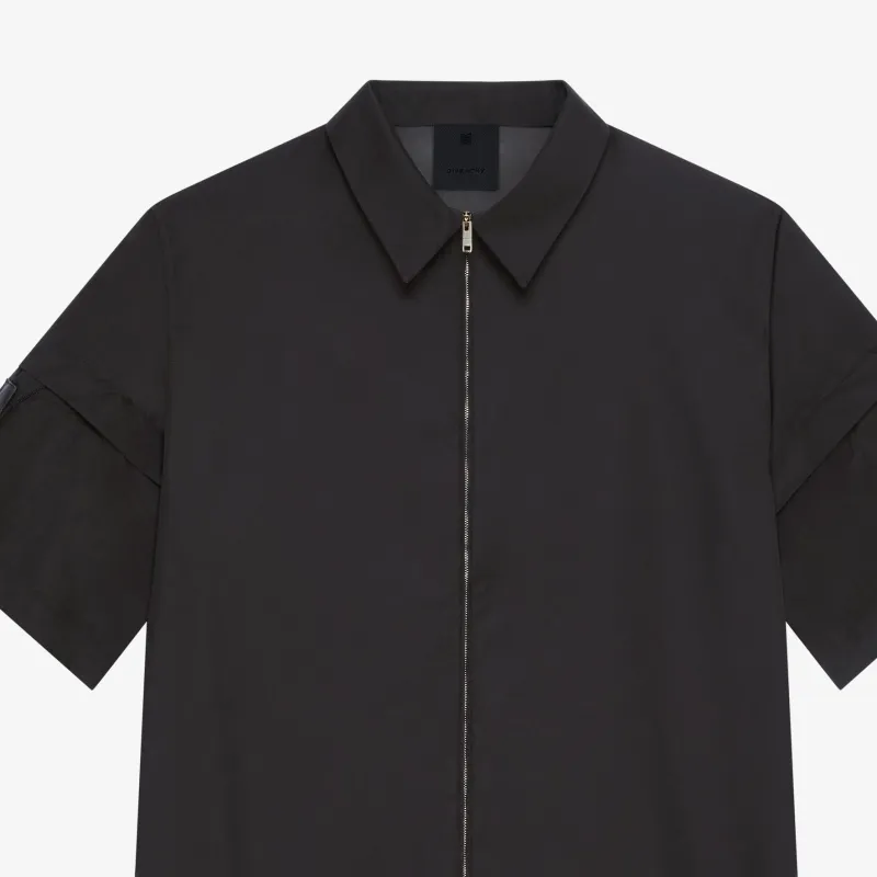 Givenchy Boxy Fit Zipped Shirt-6