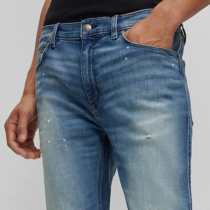 HUGO BOSS Jeans Men Blue-4