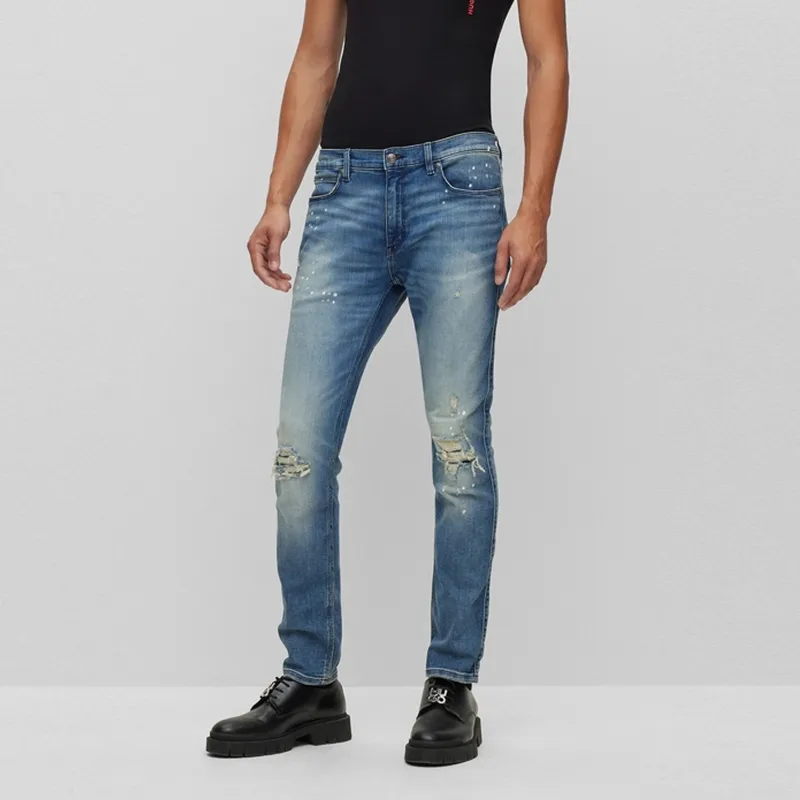 HUGO BOSS Jeans Men Blue-3