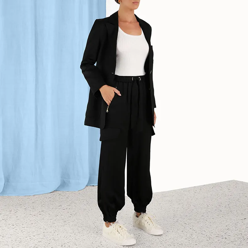 Zimmermann FW23 Cargo Pants Women's Black-5
