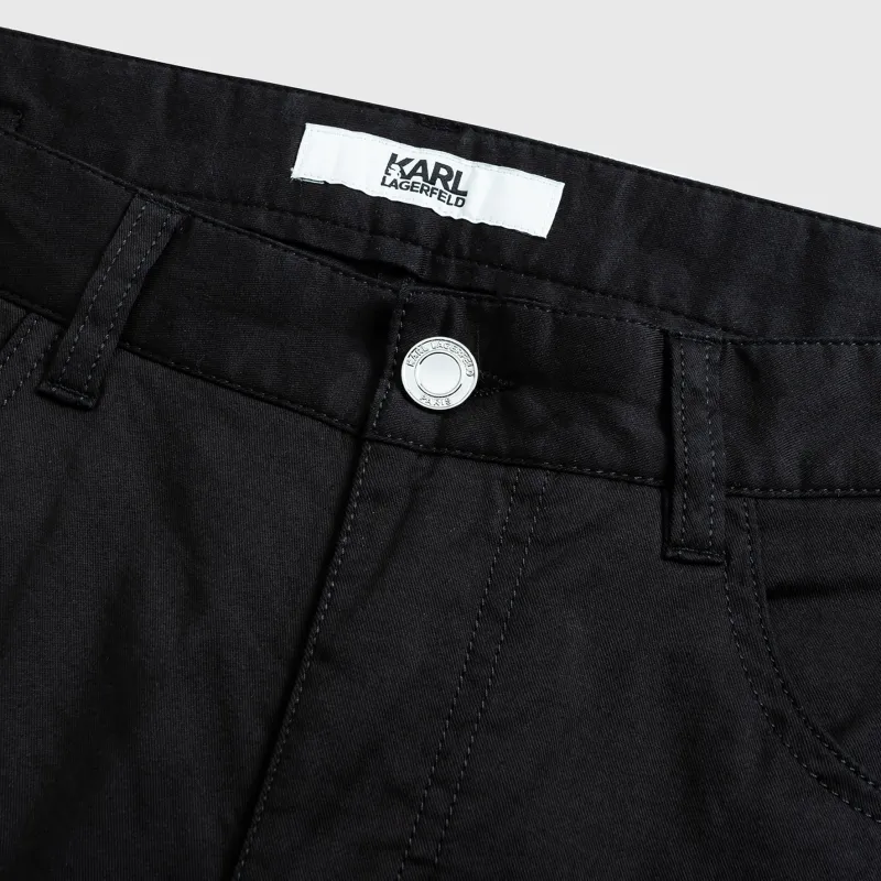 KARL LAGERFELD SS23 Suit Trouser Men's Black-2