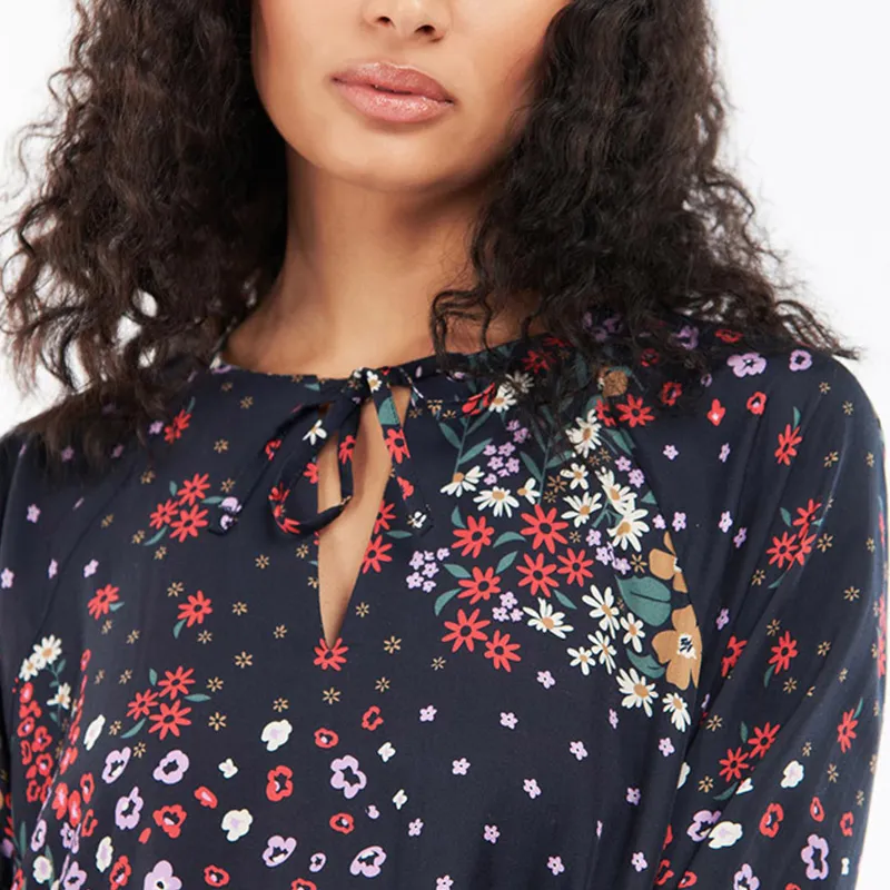 BARBOUR Long-Sleeved Dresses Women's Multicolor-4