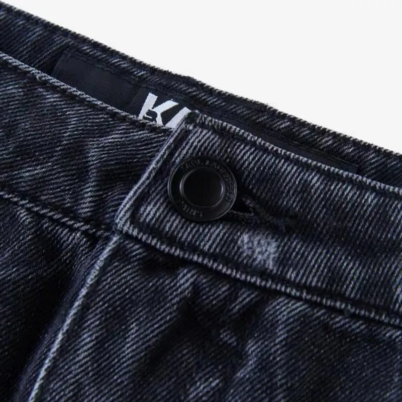 KARL LAGERFELD Denim Short Skirts Women's Black-4