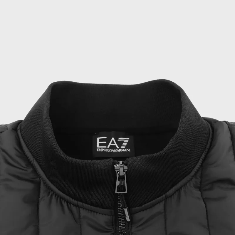 EMPORIO ARMANI EA7 FW23 Puffer Jacket Men's Black-3