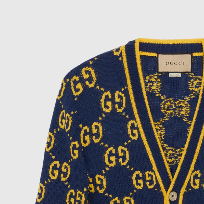 GUCCI Knitwear Men Blue-3