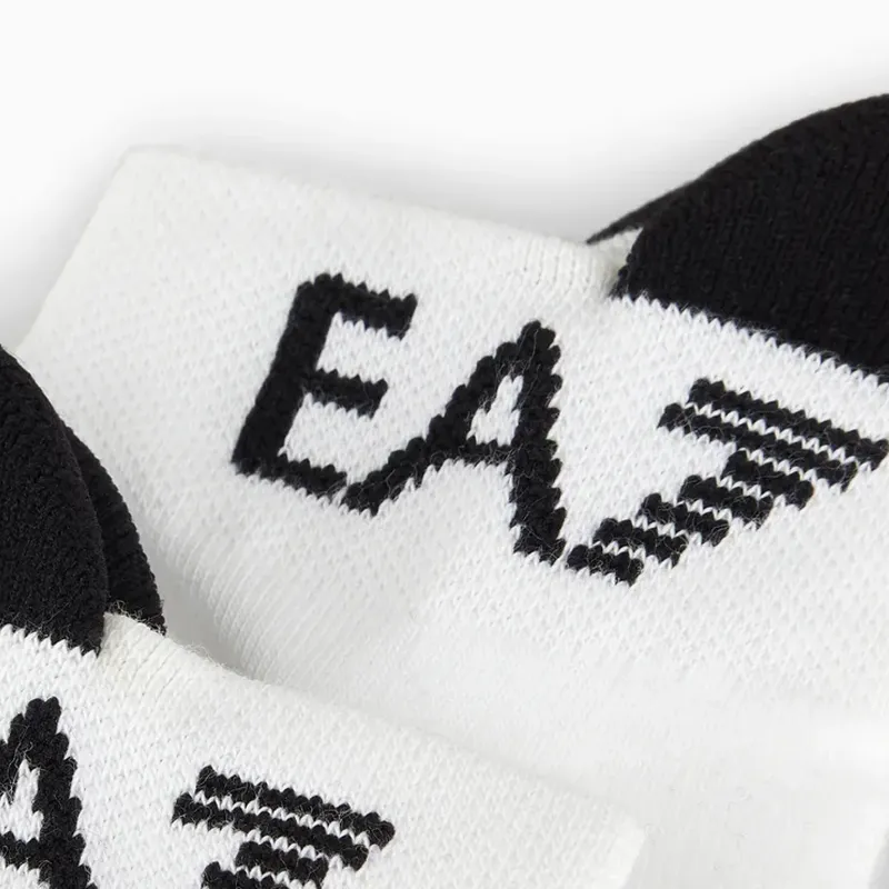 EMPORIO ARMANI EA7 Ankle Socks Women's 1 Pack White-1