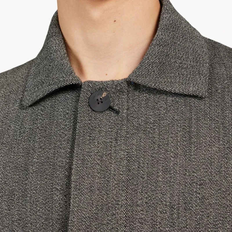 FERRAGAMO Sports Single-breasted Coat-5