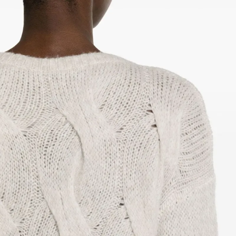 LUISA CERANO LC FW23 Sweater Women's Gray-4