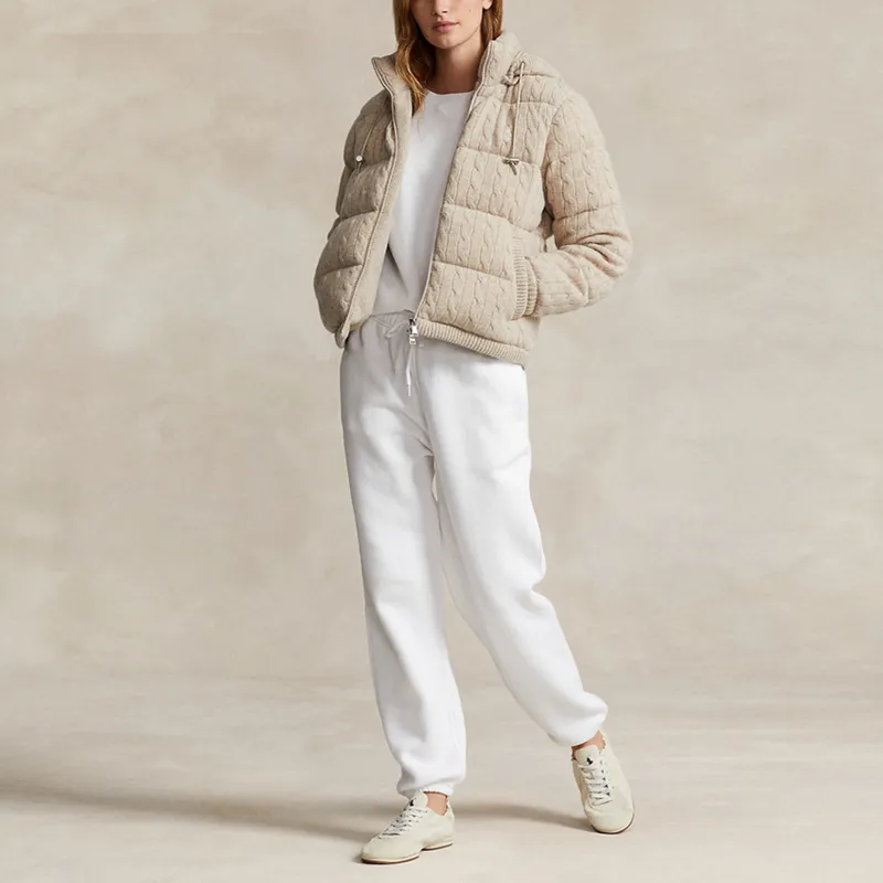 Polo Ralph Lauren FW23 Down Jacket Women's Brown-1