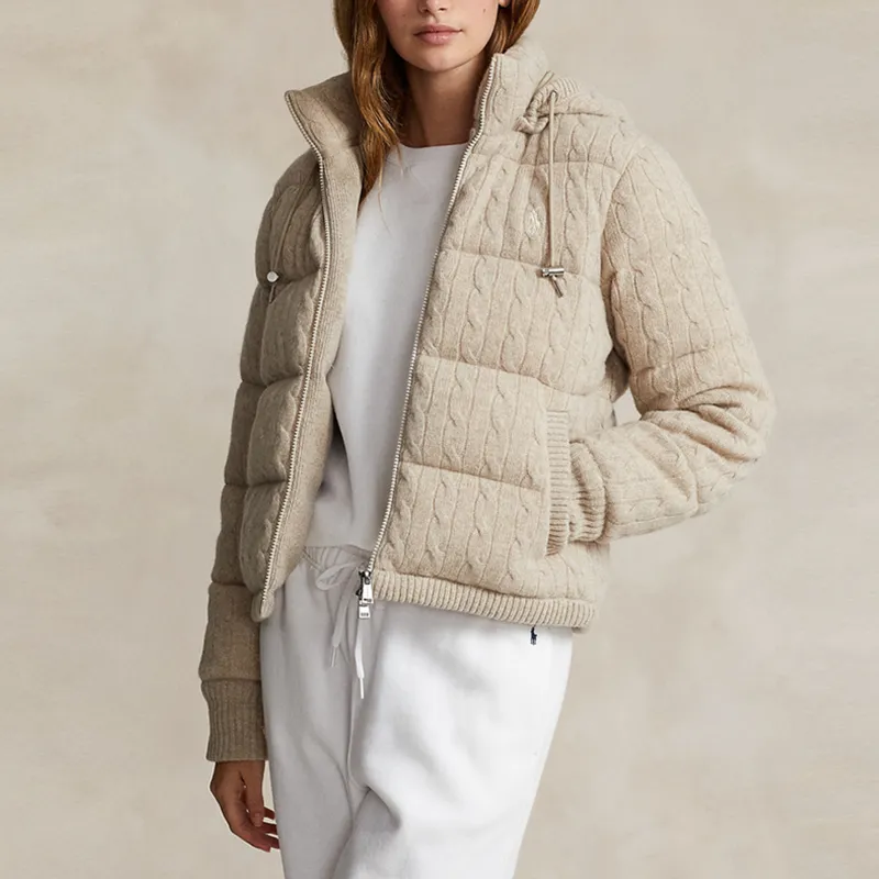 Polo Ralph Lauren FW23 Down Jacket Women's Brown-3