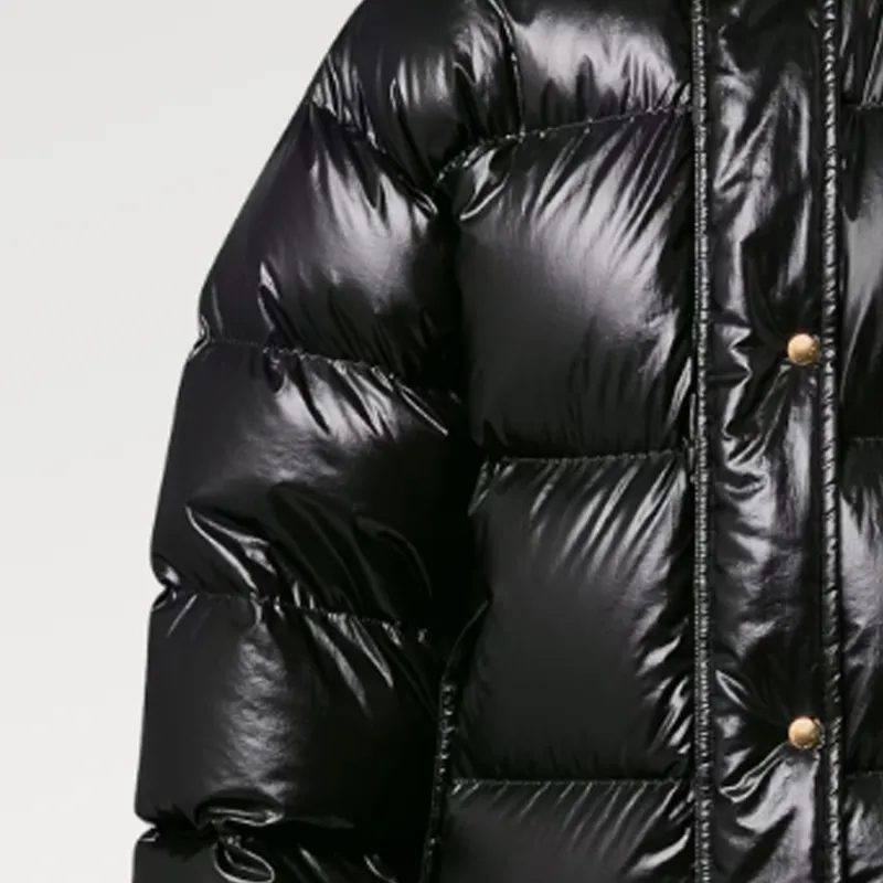 LOUIS VUITTON Glossy Nylon Puffer Jacket-3