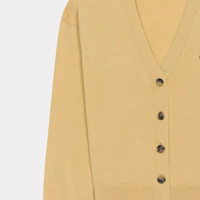 KENZO V Neck Buttoned Knitted Cardigan-6