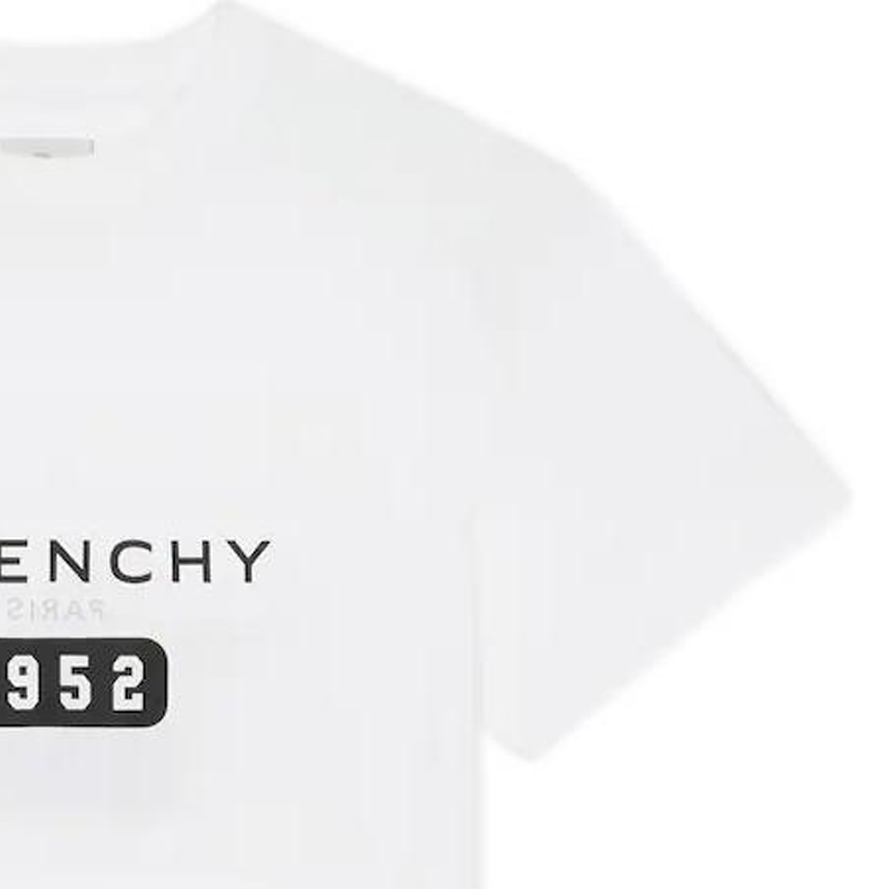 【関税・送料込み】GIVENCHY Men T Shirts White Givenchy Mens Short Sleeve Crew Neck Logo Tee Shirt White
