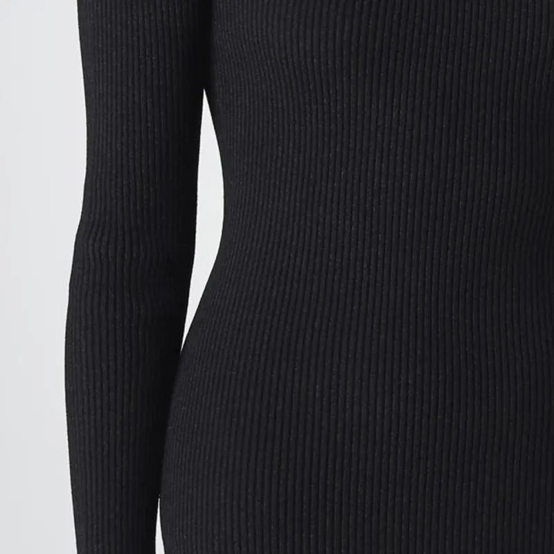 DSQUARED 2 Cut out Rib knit Minidress-4