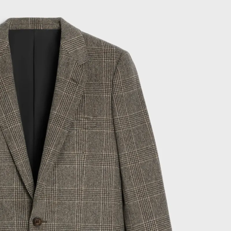 CELINE Single Breasted Long Sleeved Jacket-2
