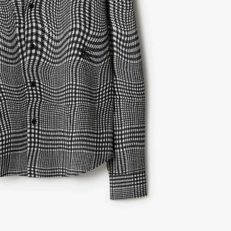 Burberry Shirt Men's Black White-7