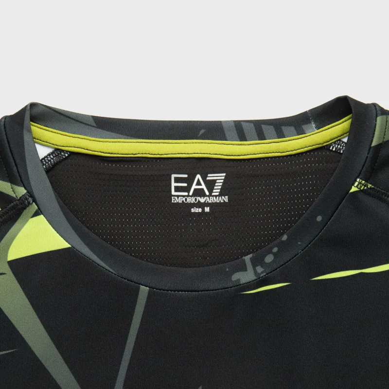 EMPORIO ARMANI EA7 FW23 T Shirt Men's Black-5