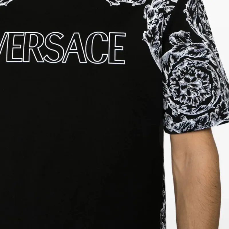 VERSACE FW23 T Shirt Men's Black-3