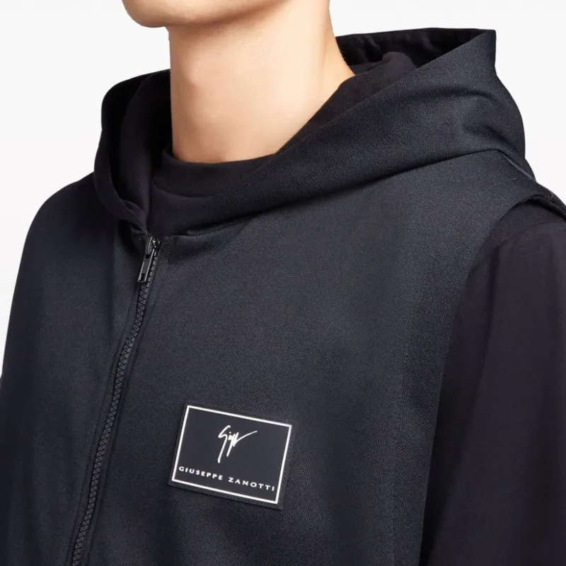 Giuseppe Zanotti Hooded Zip up Gilet-4