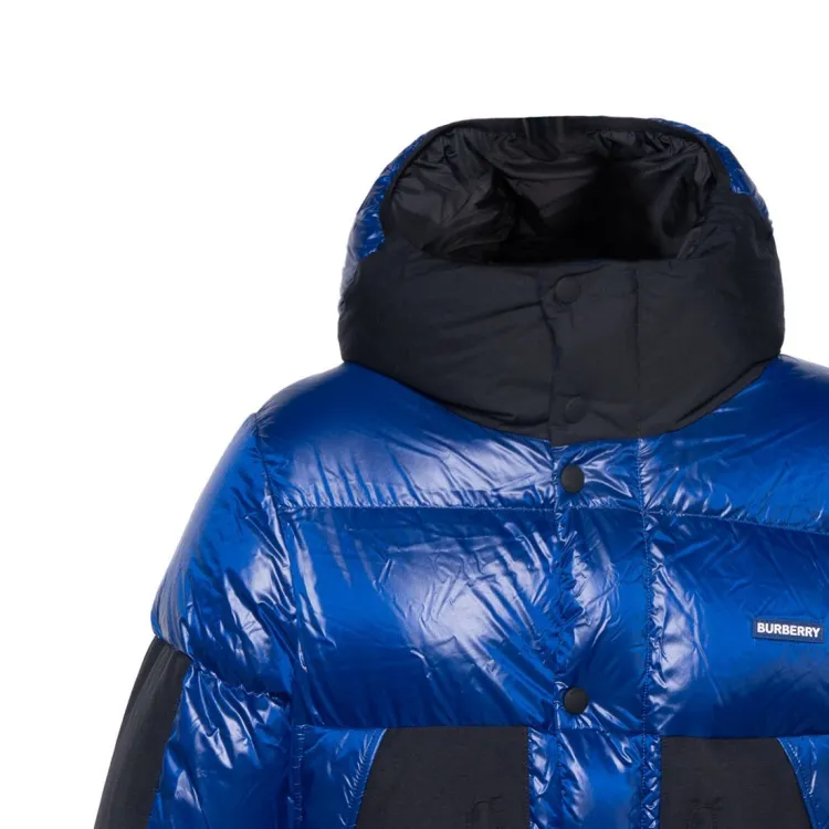 Burberry FW22 Down Jacket Men's Blue - POIZON Burberry FW22 Down Jacket Men's Blue - POIZON
