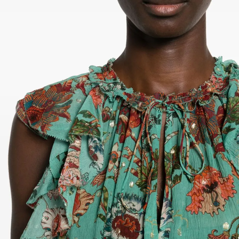 Ulla Johnson Dominique Floral-print Top-4