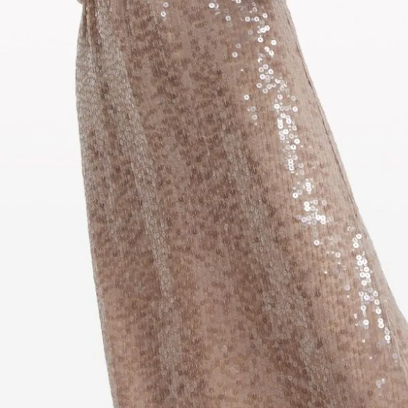 Brunello Cucinelli Sequinned Silk Maxi Dress-6