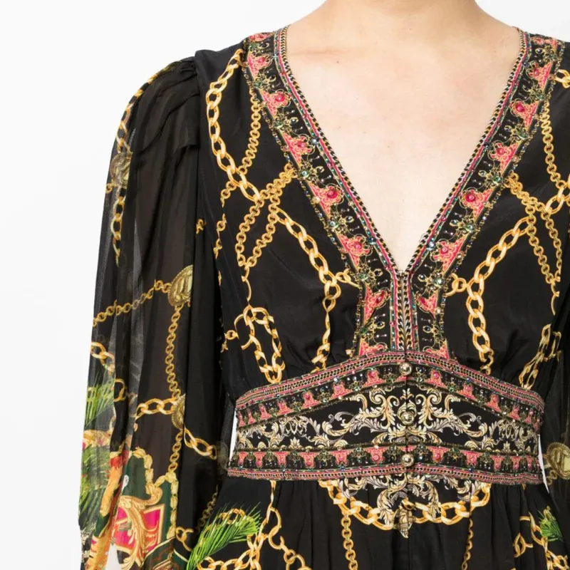 Camilla Jealousy And Jewels Silk Dress-4