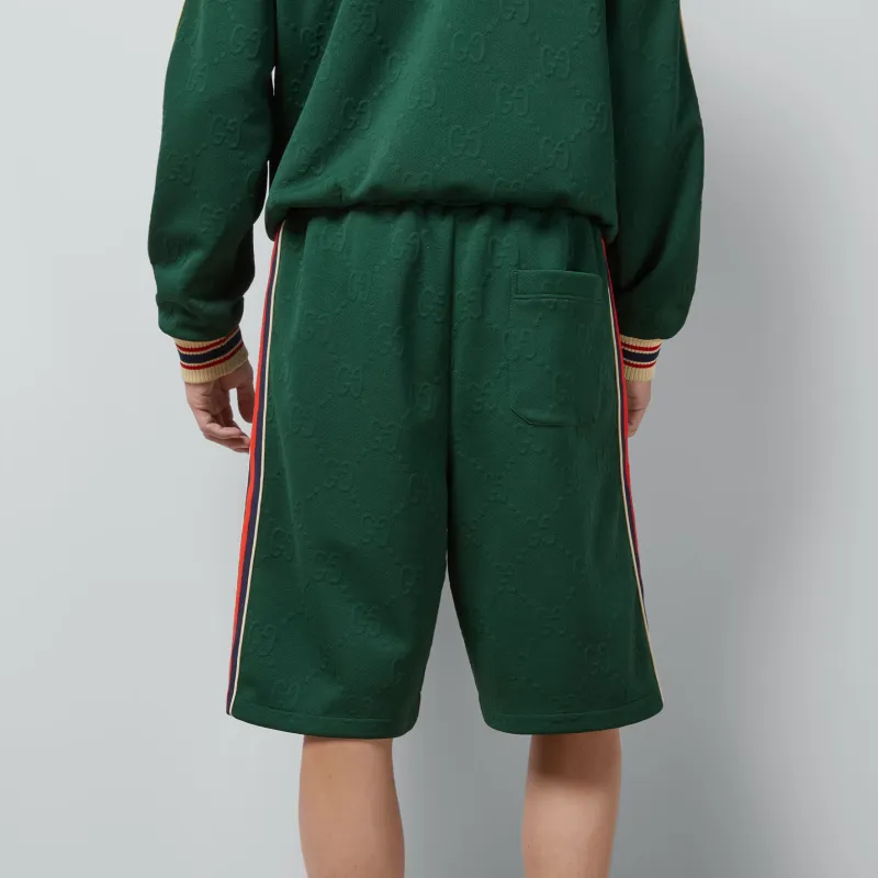 GUCCI Gg Jacquard Jersey Bermuda Shorts-2