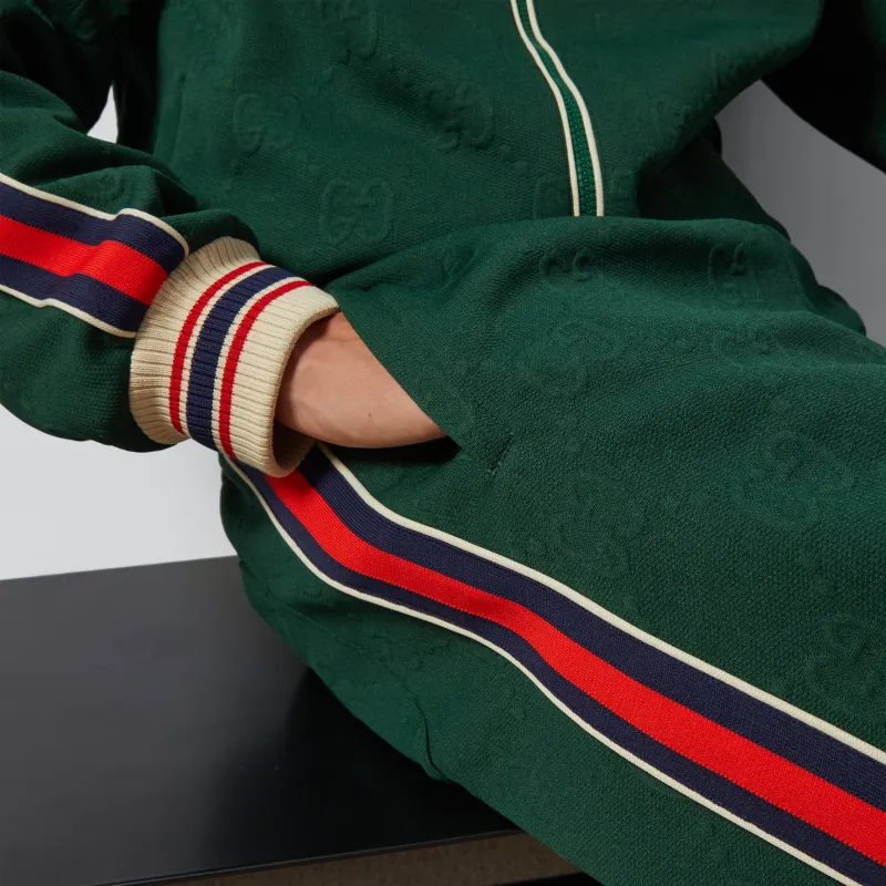 GUCCI Gg Jacquard Jersey Bermuda Shorts-4