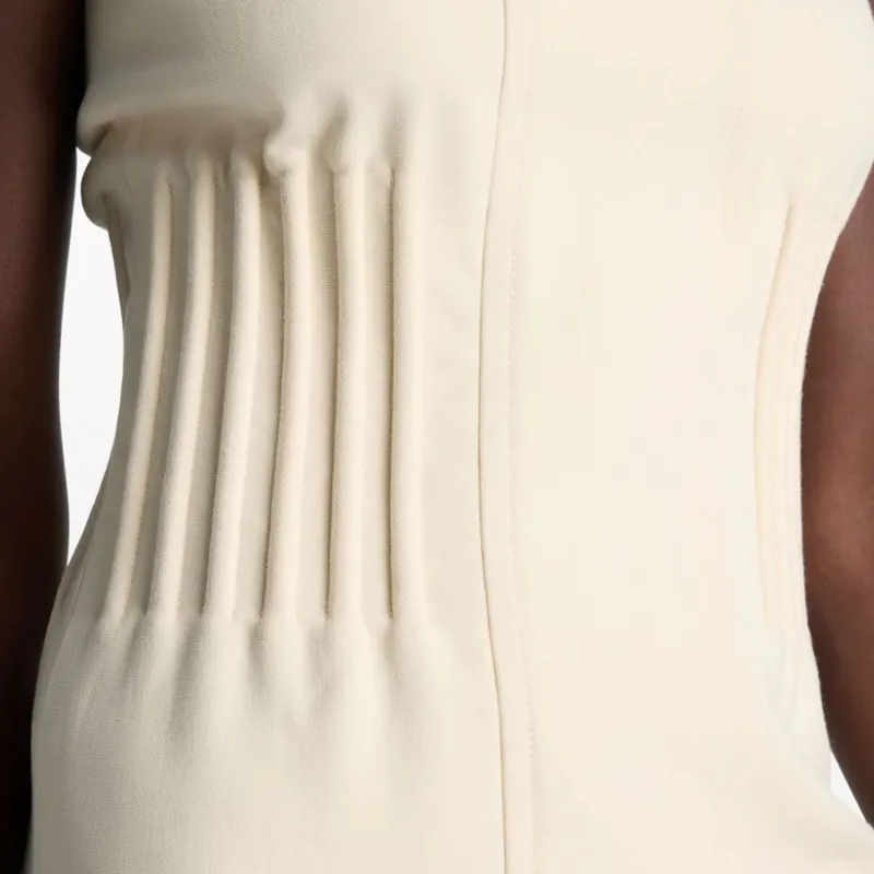 St. John Stretch-crepe Minidress-4