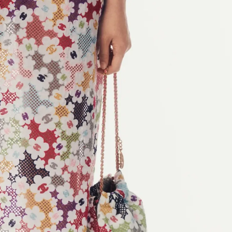 CHANEL 24 New Spring And Summer Arrivals Slip Dresses Women's Multicolor-4