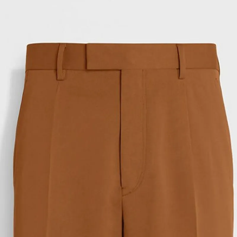 Ermenegildo Zegna Pleated Trousers-6