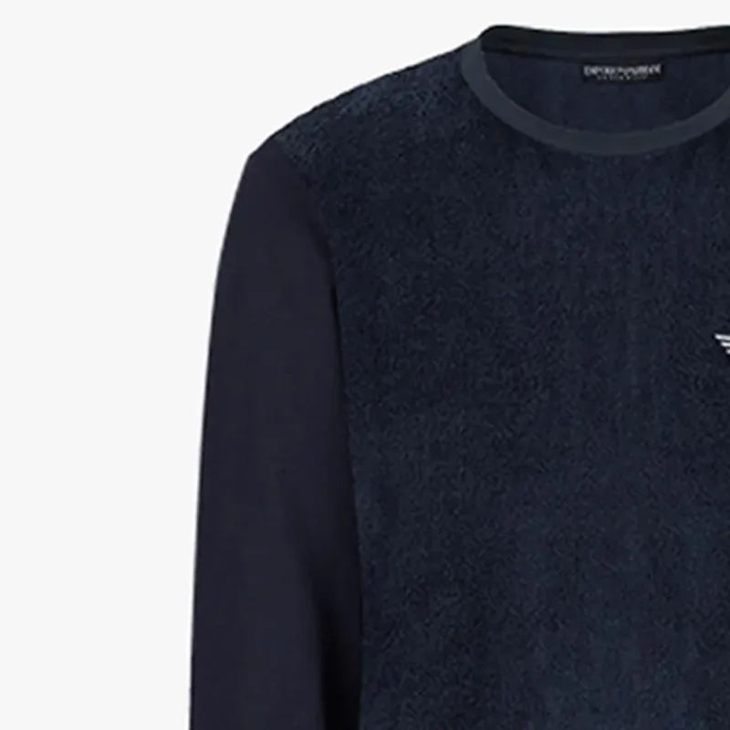 EMPORIO ARMANI Sweatshirt Set Men's Dark Blue-4