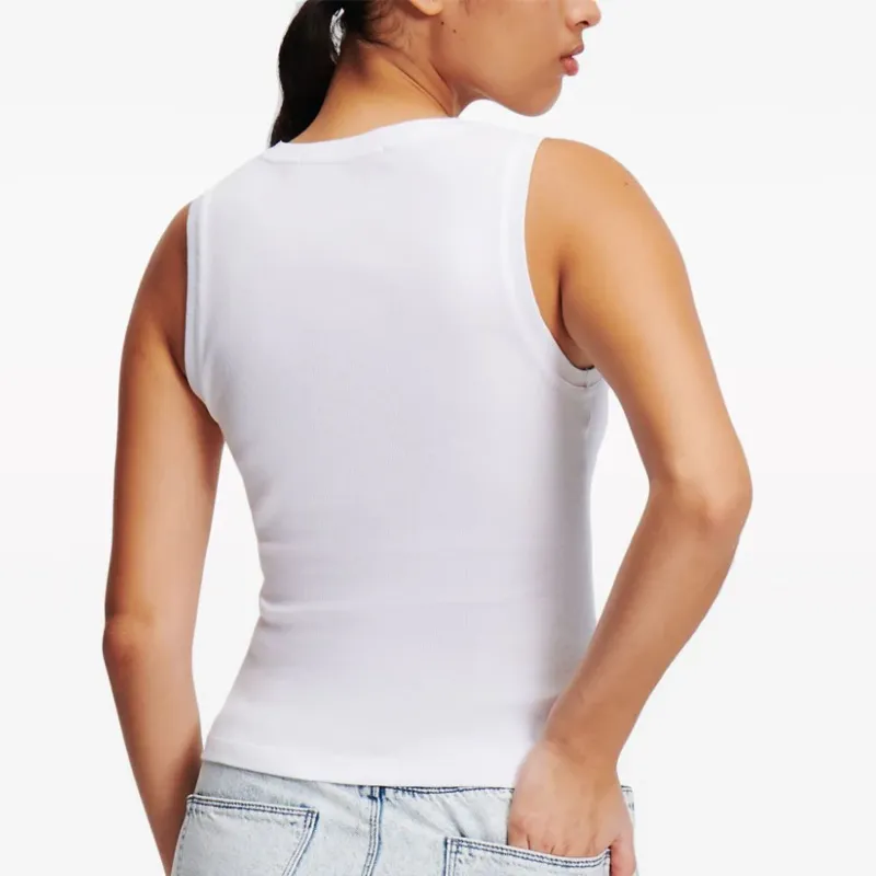 KARL LAGERFELD / Karl Lagerfeld Jeans Ribbed Tank Top-2